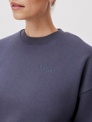 LeGer by Lena Gercke Sweatshirt 'Rosa' in Blau