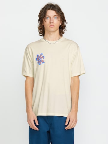 Volcom Shirt ' VORTEX ' in White: front