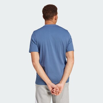 ADIDAS SPORTSWEAR Funktionsshirt ' Camo Linear ' in Blau