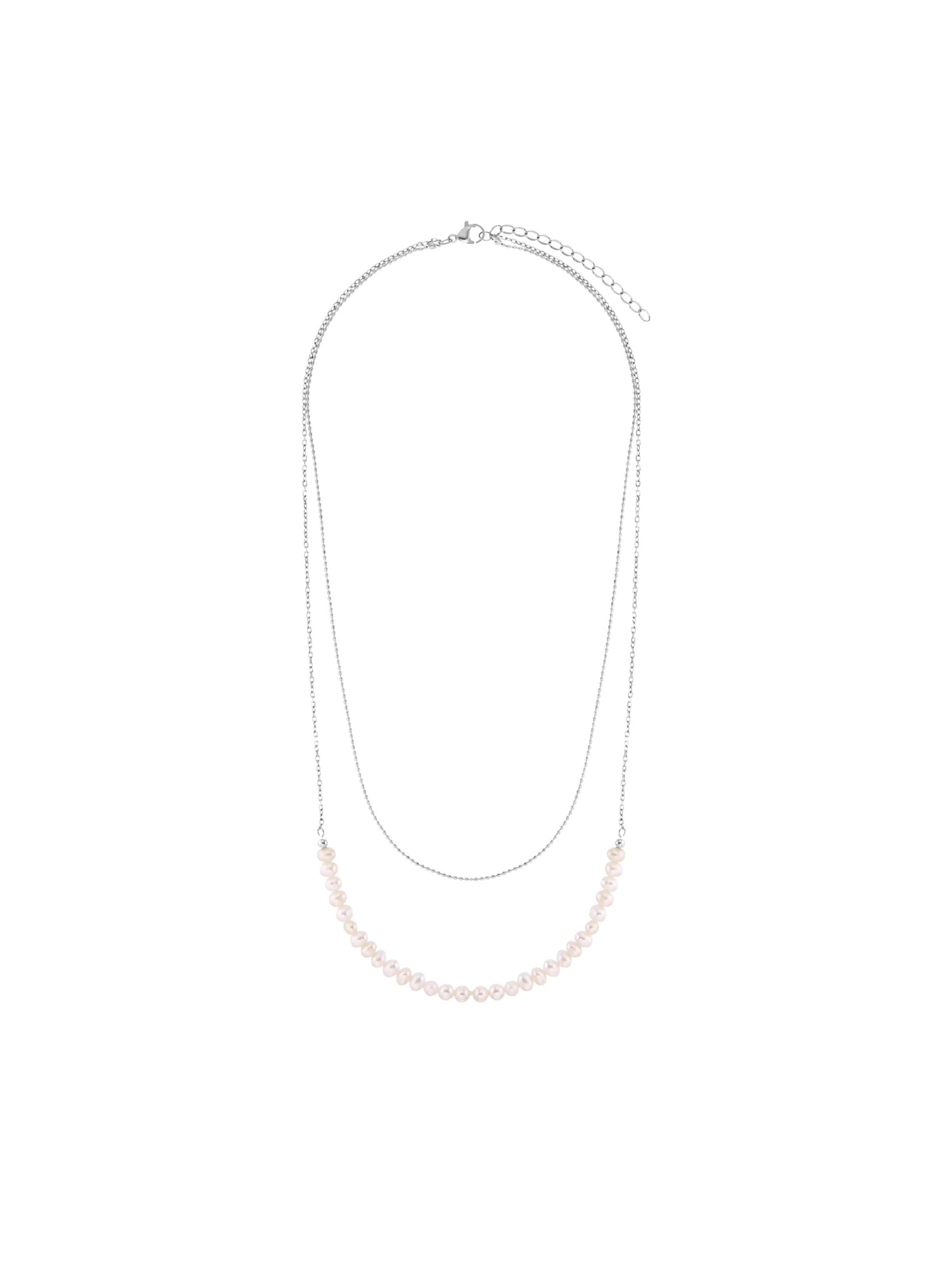 Heideman Ketting 'Tony' in Zilver: voorkant