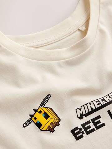 Next Shirt 'Minecraft' in Beige