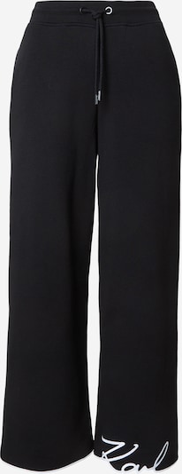 Karl Lagerfeld Hlače u crna / bijela, Pregled proizvoda