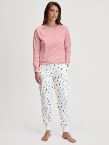 CALIDA Slaapshirt 'Favourites Cats' in Roze