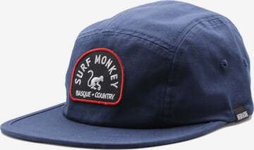 Surf Monkey Cap in Blue: front