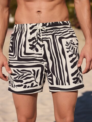 Next - Bermudas en negro: frente