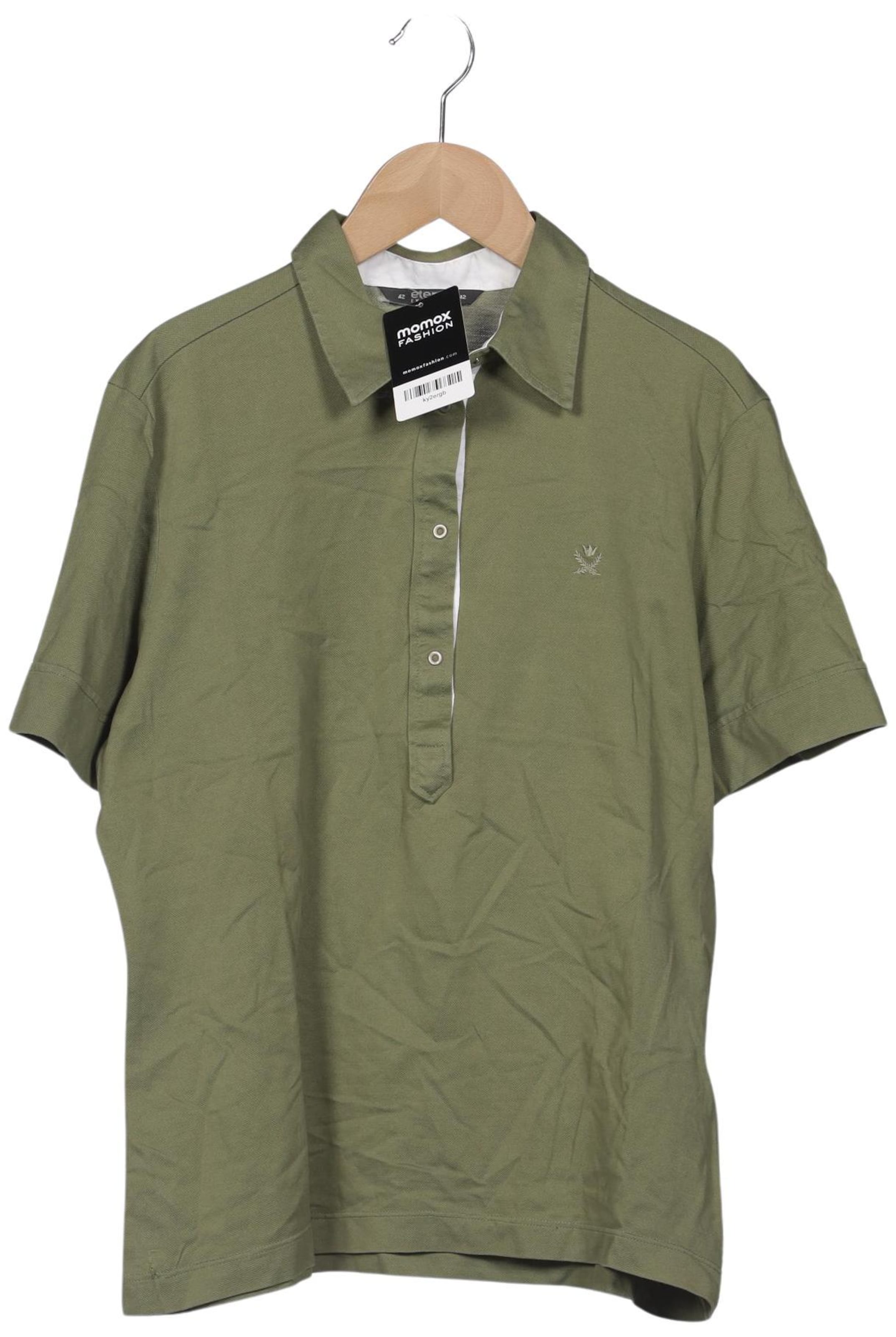 ETERNA Top & Shirt in XL in Green: front