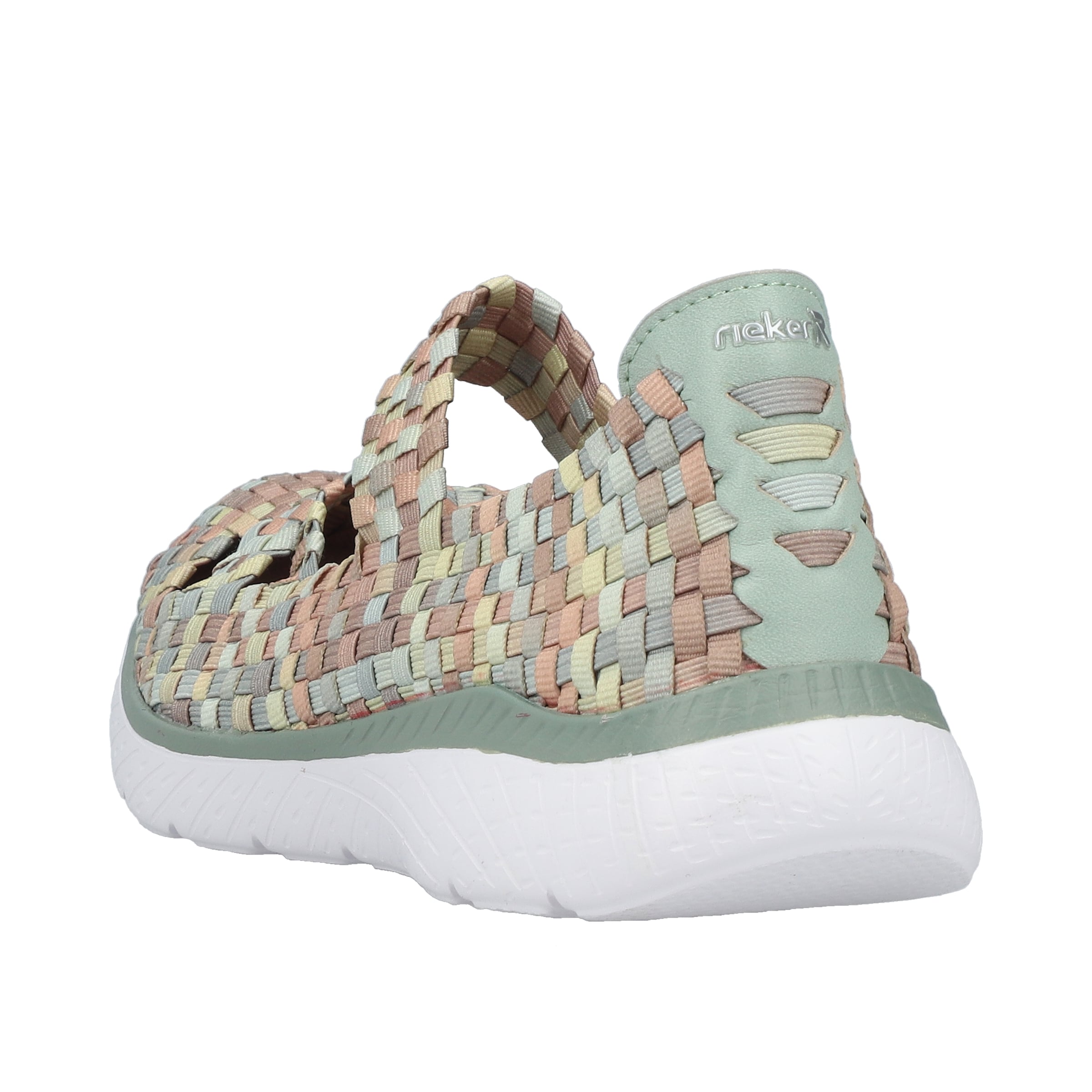 Ballerines à lanières Rieker en mélange de couleurs