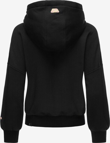 Ragwear - Sudadera con cremallera en negro