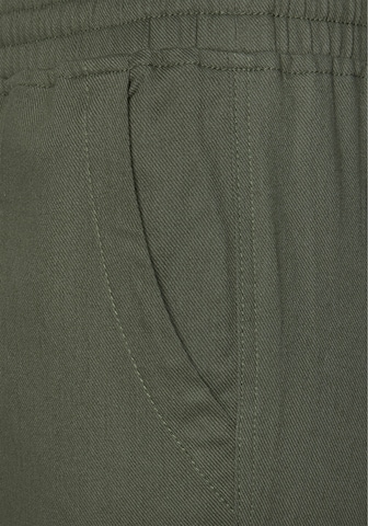 LASCANA - Tapered Pantalón en verde