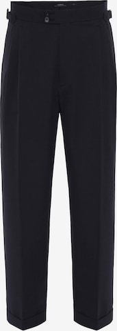 Antiochregular Hlače s naborima - plava boja: prednji dio