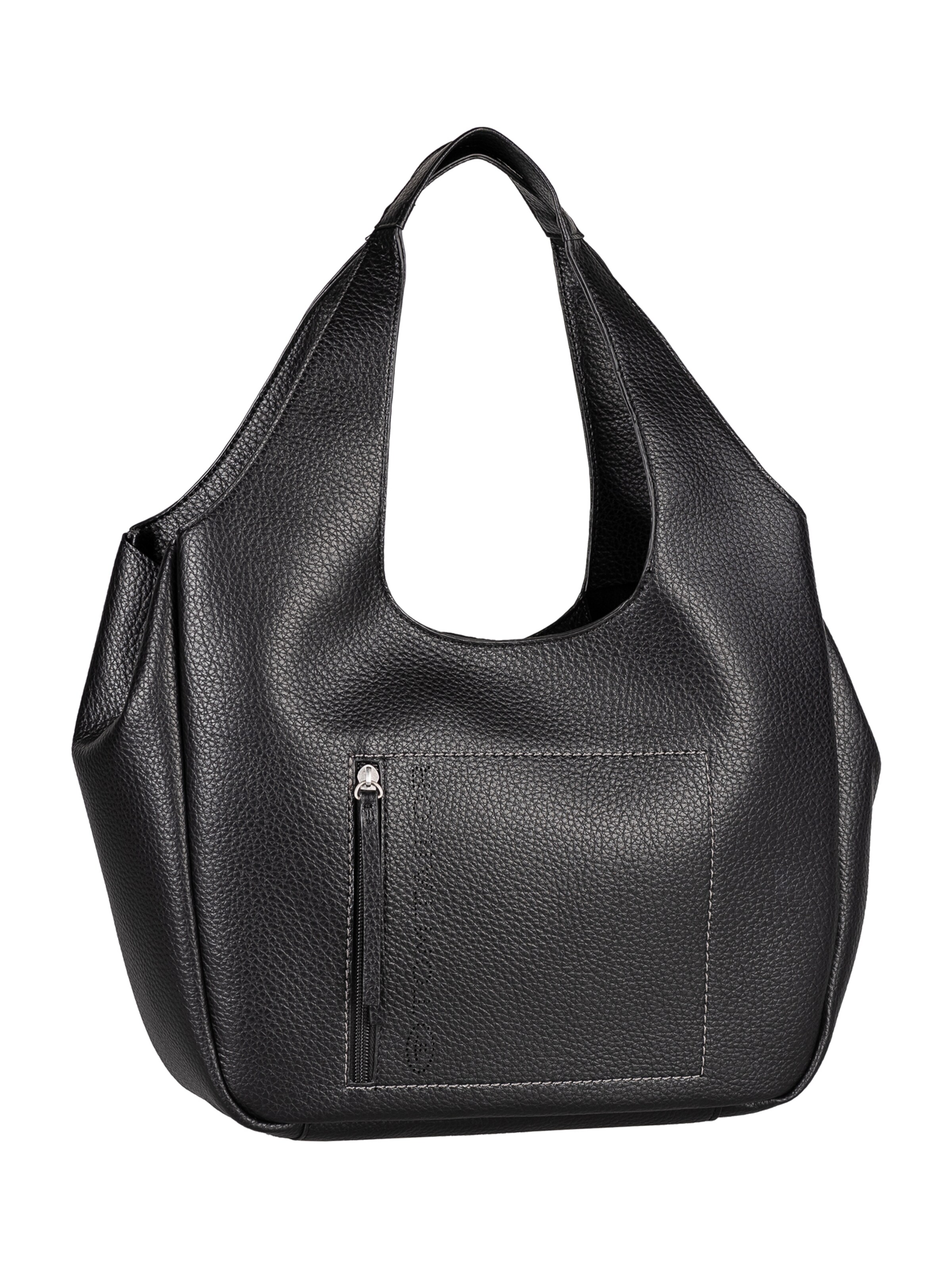 TOM TAILOR Torba shopper 'Analisa' w kolorze czarny: przód