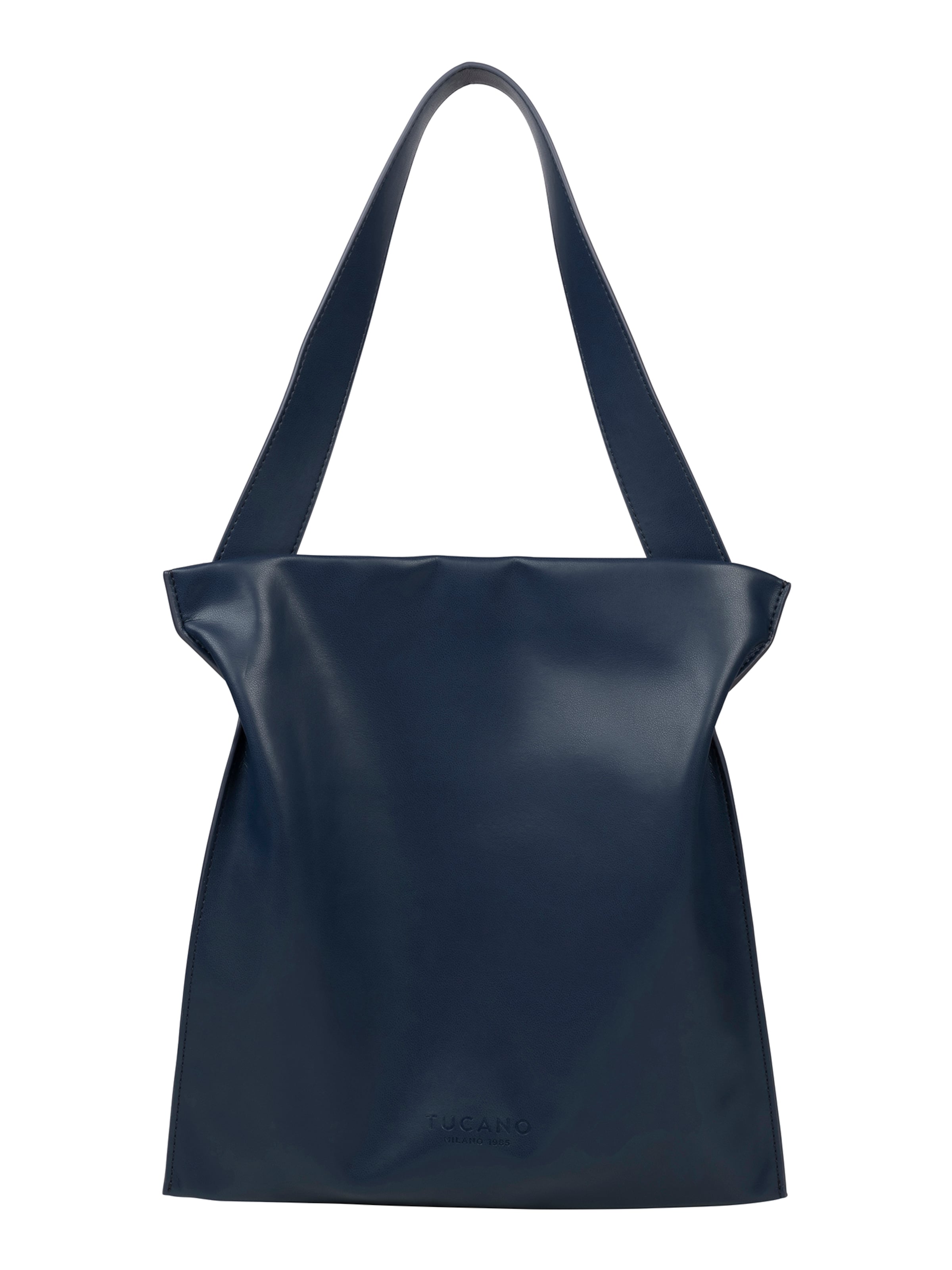 Borsa a spalla di TUCANO in blu: frontale