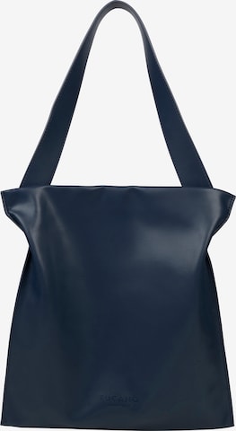 Borsa a spalla di TUCANO in blu: frontale