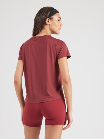 NIKE - Camiseta funcional 'ONE SWSH' en rojo