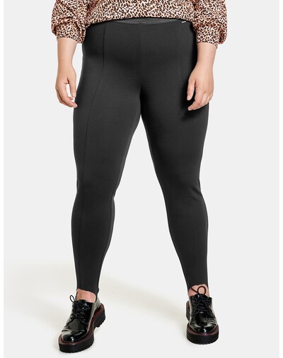 SAMOON Hose in schwarz, Modelansicht