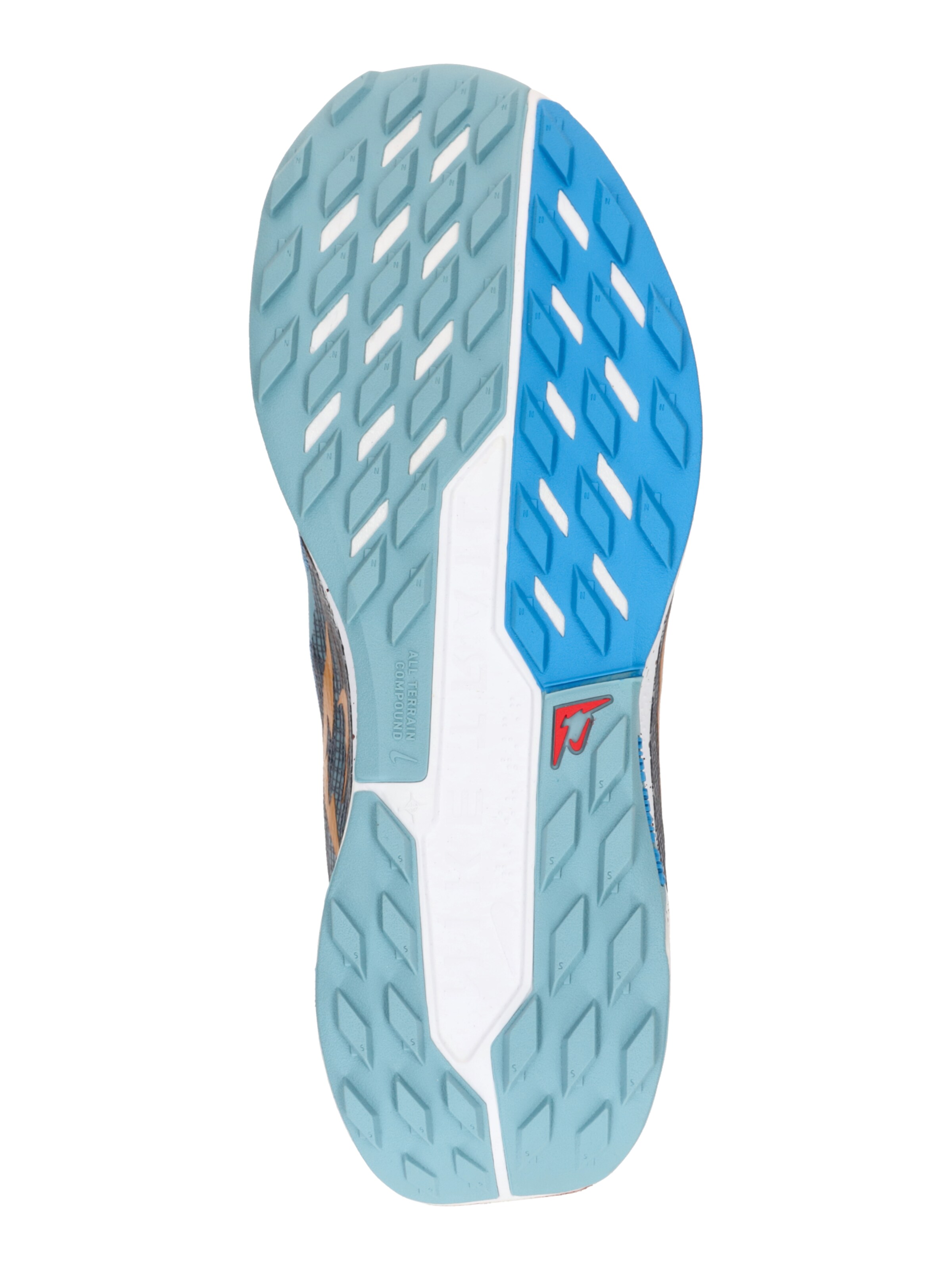 Nike Sportswear Sneaker 'REACTX PEGASUS TRAIL 5' in Blau: unten