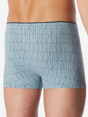 SCHIESSER Boxer shorts ' Long Life Soft ' in Blue