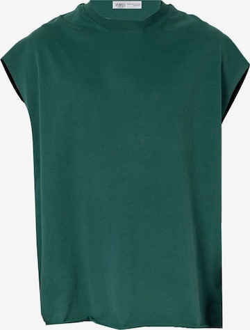 VAMOS CLO Μπλουζάκι 'Daffodil' σε πράσινο: μπροστά