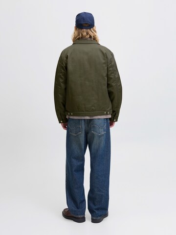 JACK & JONES Átmeneti dzseki 'JORNORREBRO' - zöld