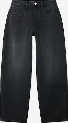 Wide Leg Jean 'BET' MANGO en noir : devant