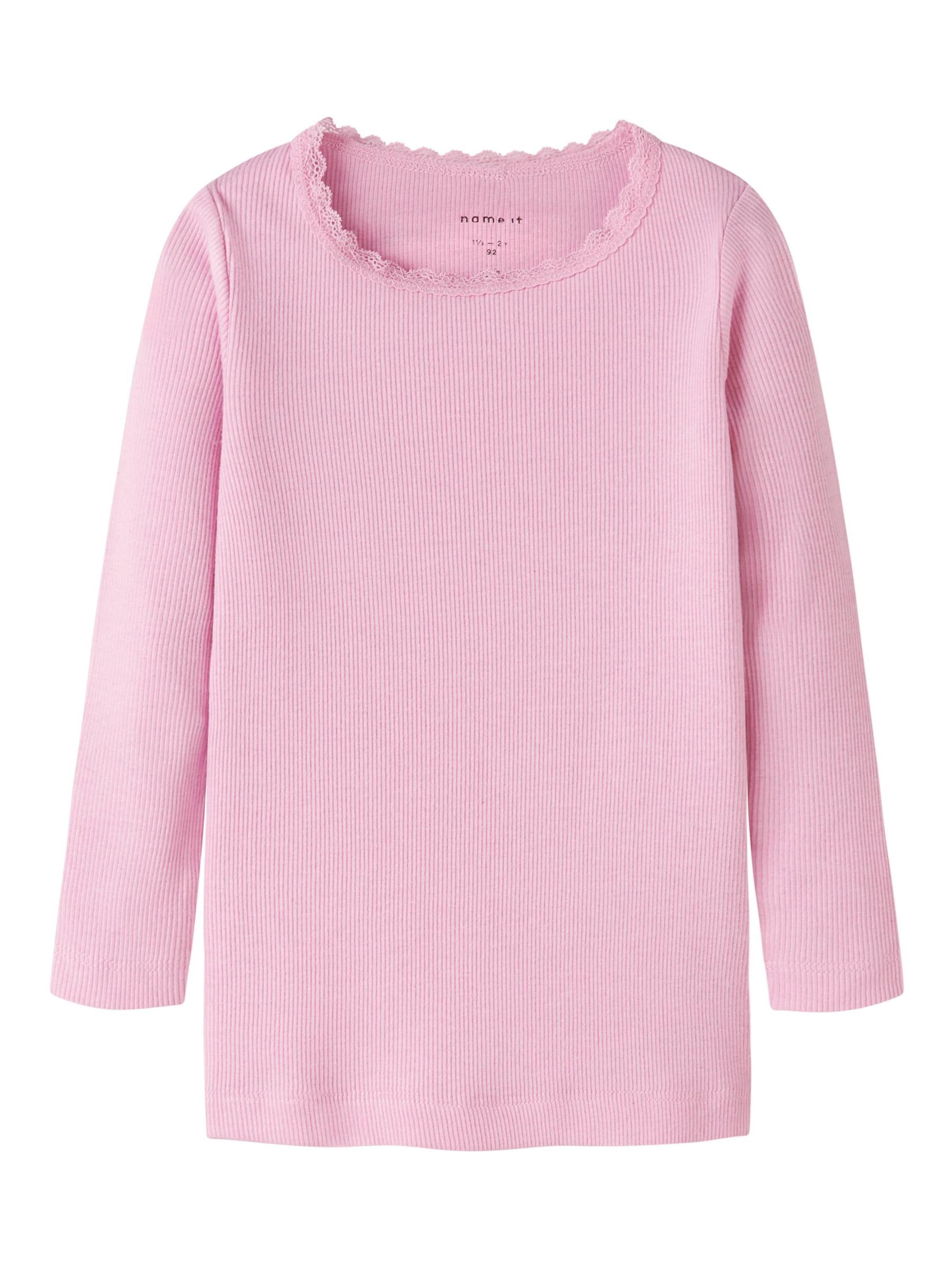 NAME IT - Camiseta 'NMFKab' en rosa: frente