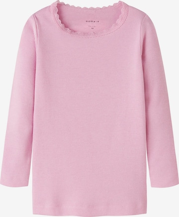 NAME IT Shirt 'NMFKab' in Pink: front