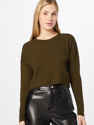 In The Style Sweater 'SAFFRON' in Green: front