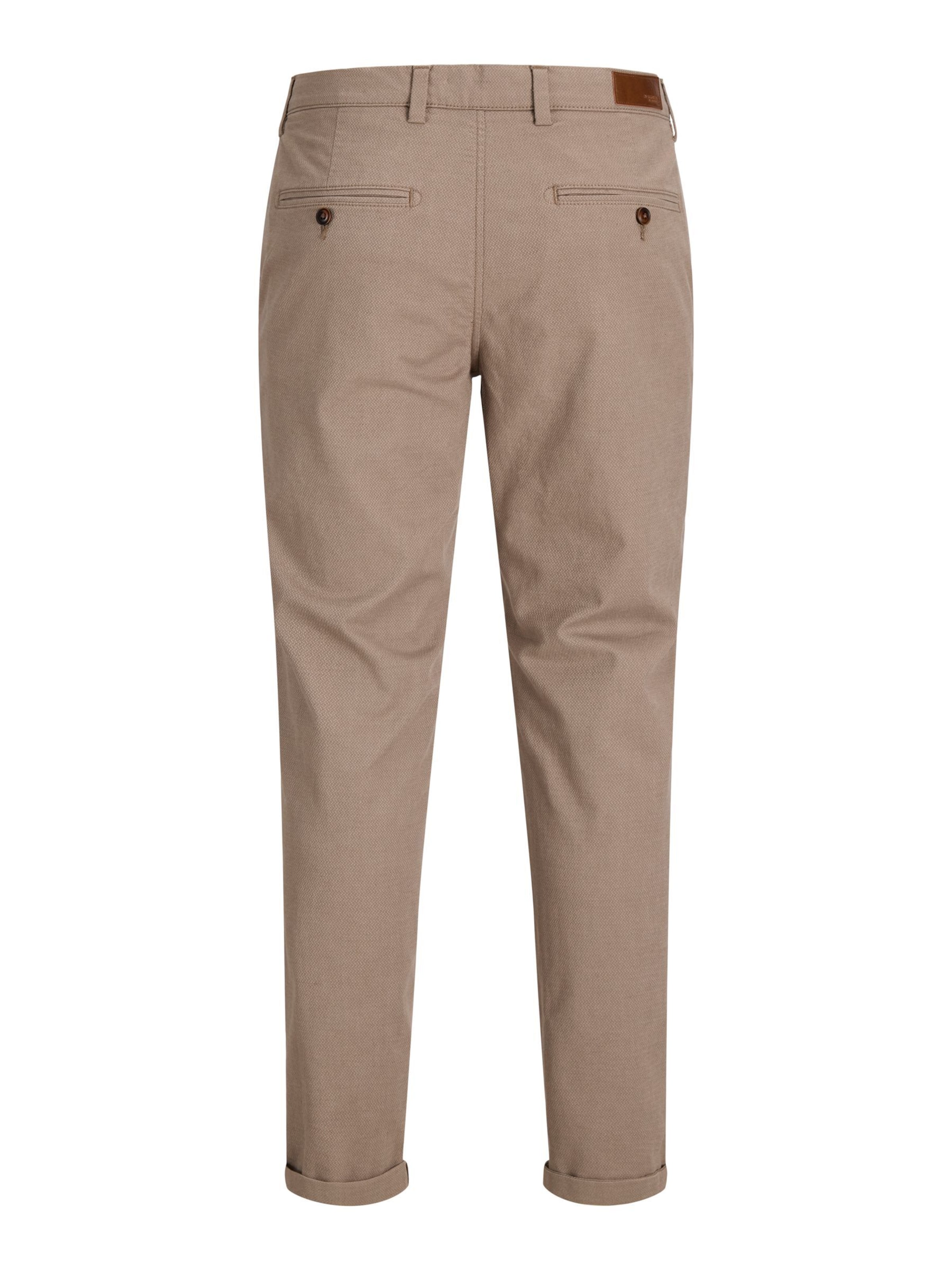 JACK & JONES - Slimfit Pantalón chino 'JPSTMarco JJFury' en gris
