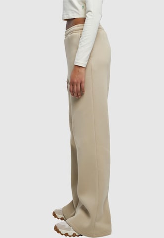 Urban Classics Wide leg Pants in Beige