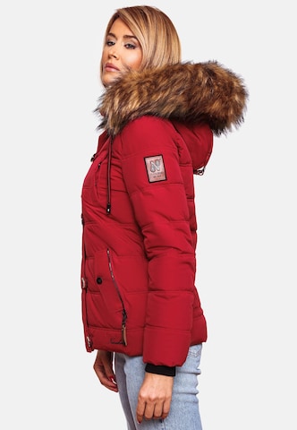 NAVAHOO - Chaqueta de invierno 'Zoja' en rojo