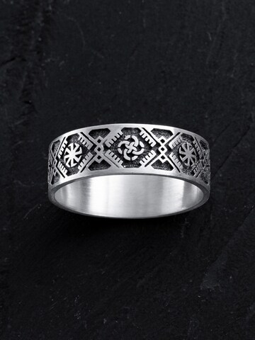 REYTEL Ring 'VYSHYVANKA -LADI' in Zilver: voorkant