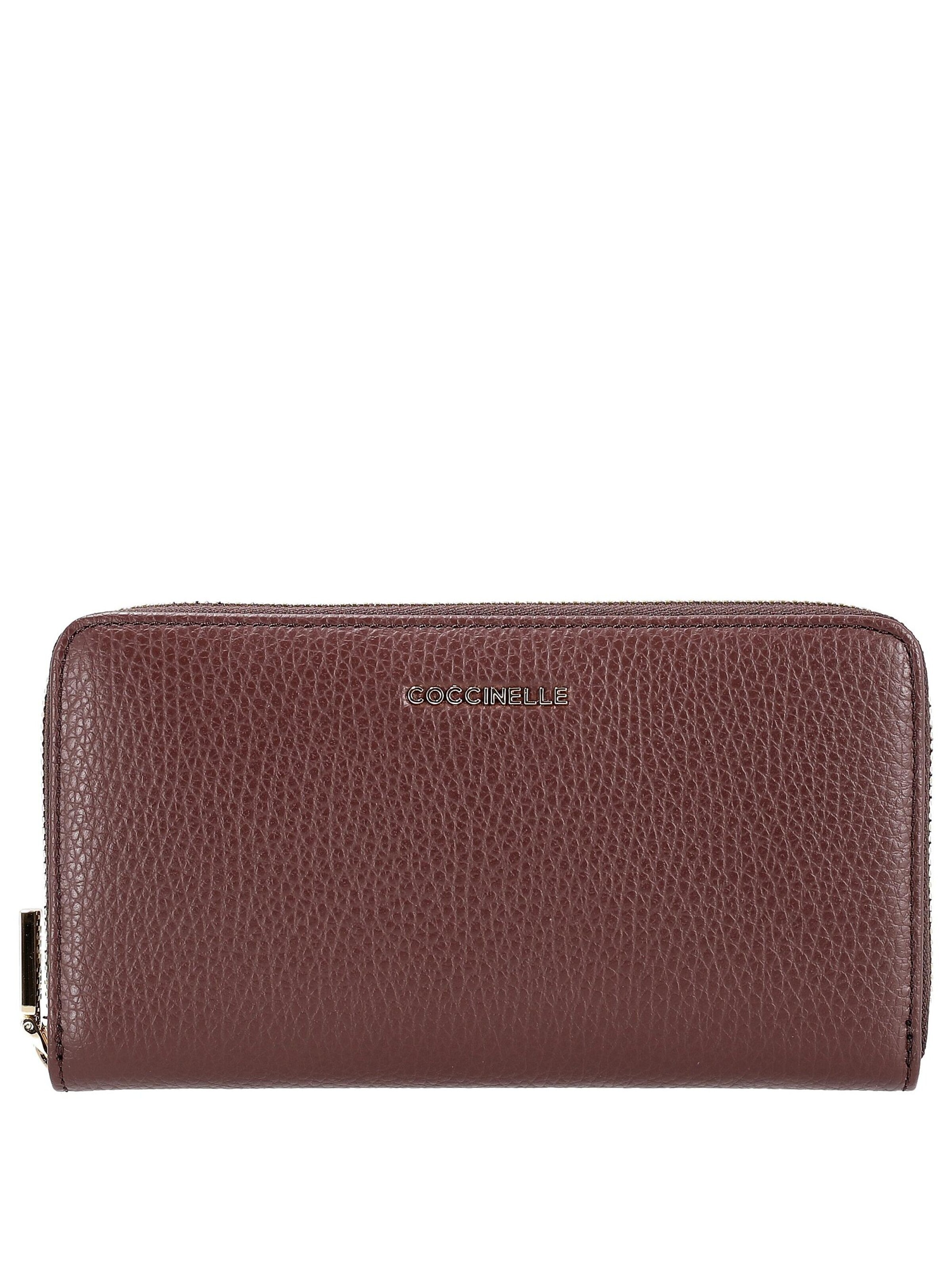 Coccinelle Portemonnaie 'Metallic Soft'‌‌‌‌‌‌‌‌ in One Size in rot, Produktansicht