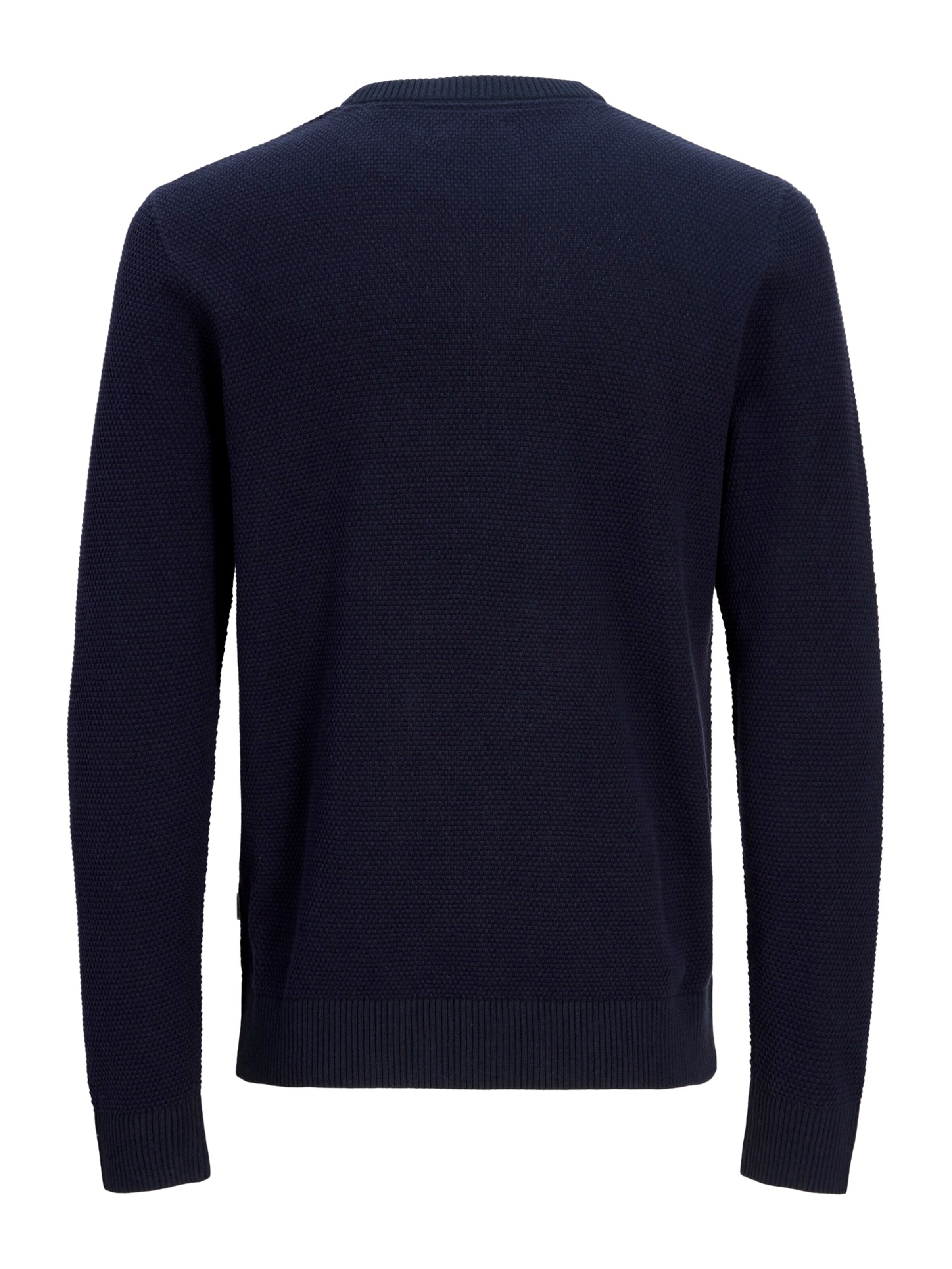 JACK & JONES Svetr 'JWHGLOBE' – modrá