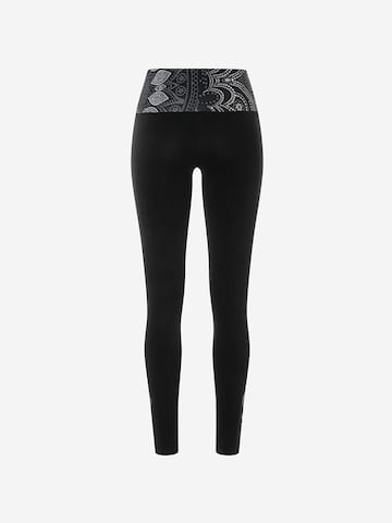 Spirit of OM Skinny Leggings 'Yoga Madhya Maui' in : front