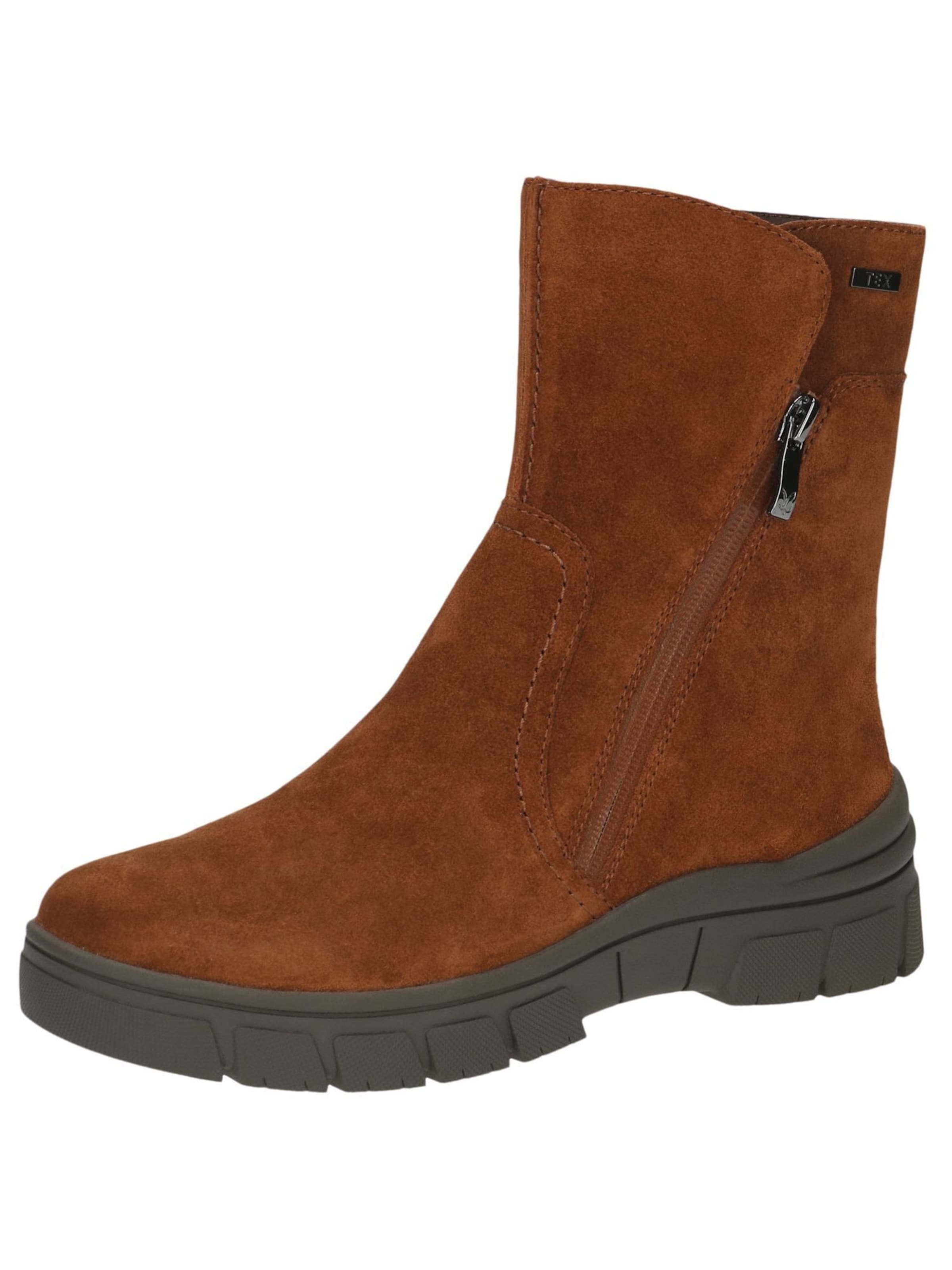 CAPRICE Stiefelette in Braun: Vorderseite