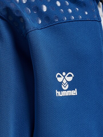 Hummel Sportssweatjakke i blå