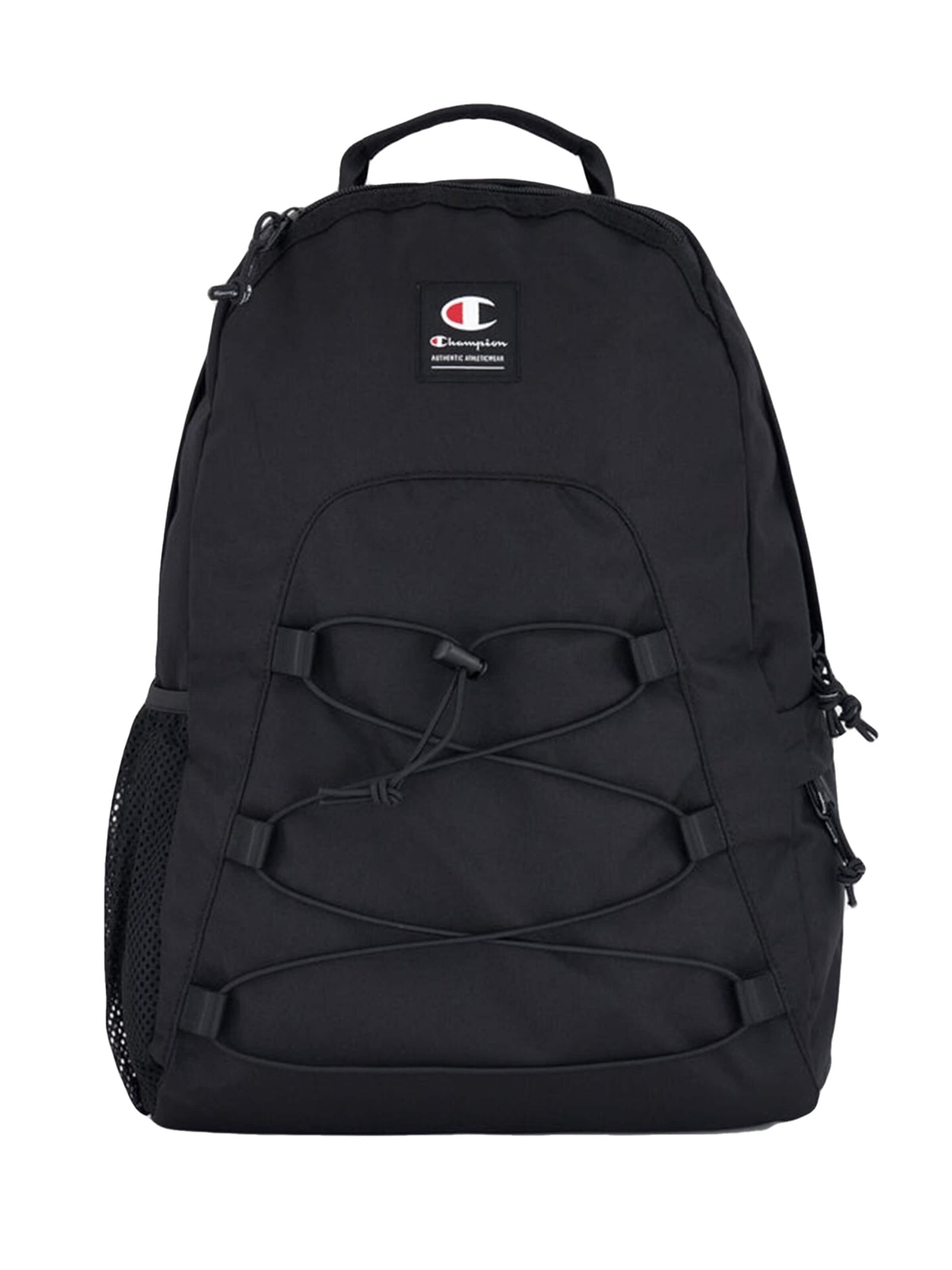 Zaino 'BACKPACK BLACK' di Champion in nero: frontale