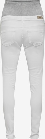 Only Maternity Skinny Jeans in Weiß