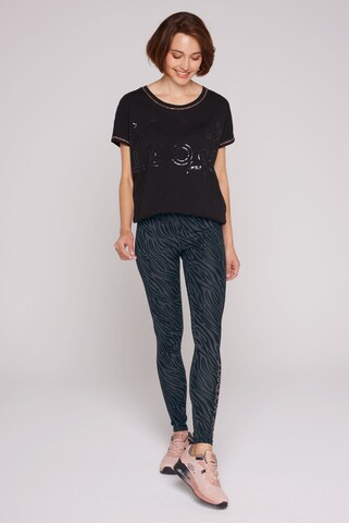 Soccx Skinny Leggings 'Free Yourself' in Zwart