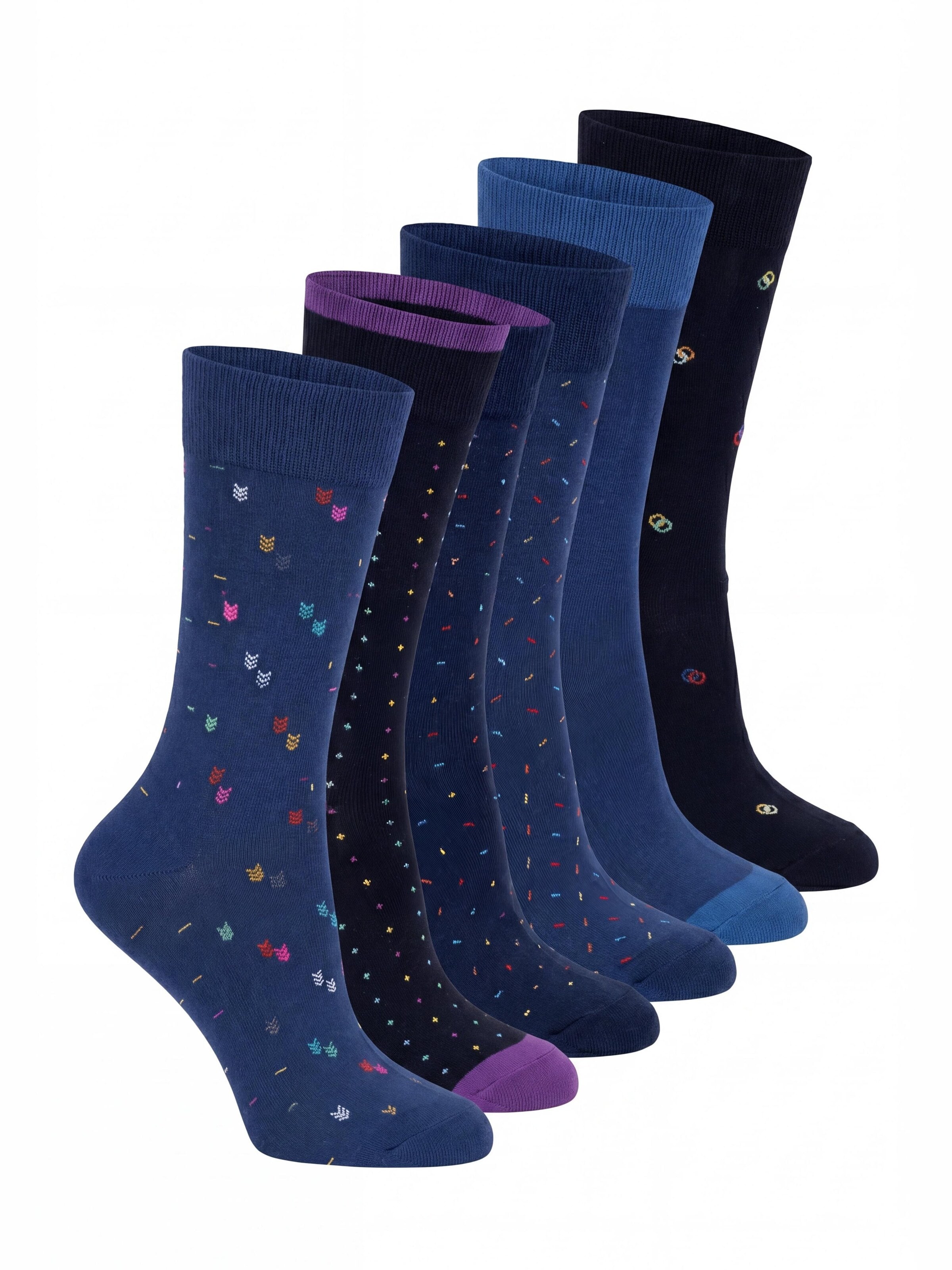 Ciocca Socks in Mixed colors: front