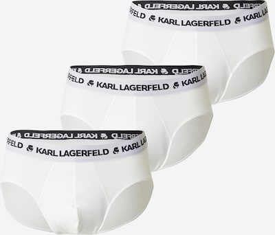 Vyriškos kelnaitės iš Karl Lagerfeld, spalva – šviesiai pilka / juoda / balta, Prekių apžvalga