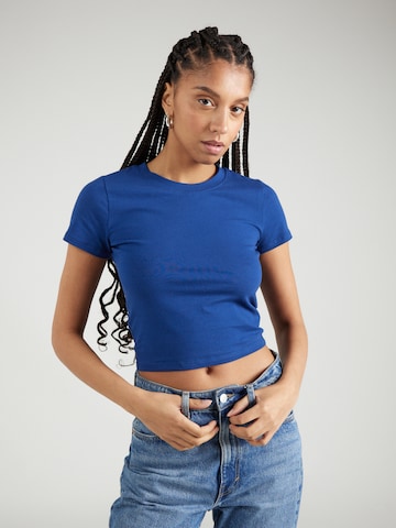 HOLLISTER - Camiseta en azul: frente