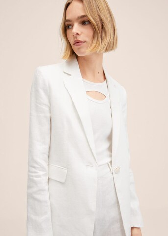 Blazer 'Boreli' MANGO en blanc