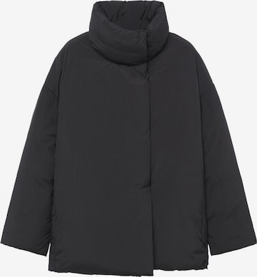 MANGO Zimní bunda 'Nata' – černá: přední strana
