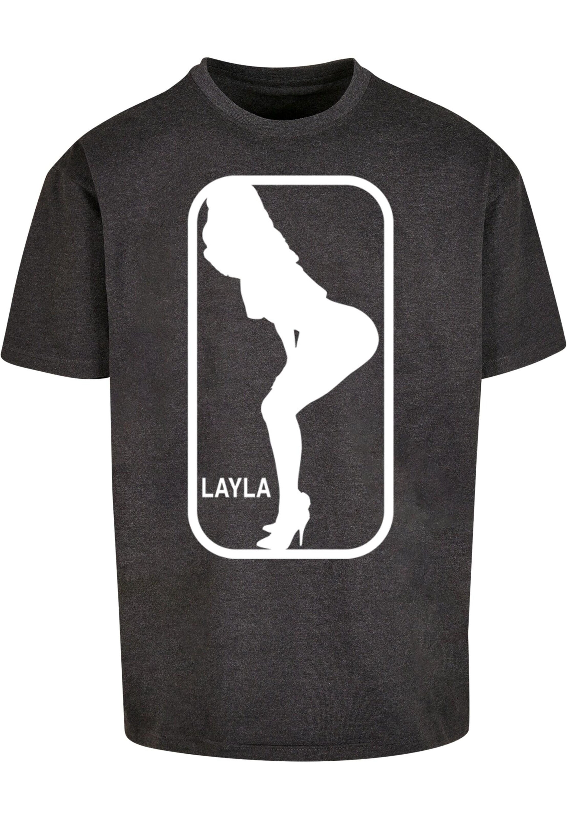 T-Shirt 'Layla Dance' Merchcode en gris : devant