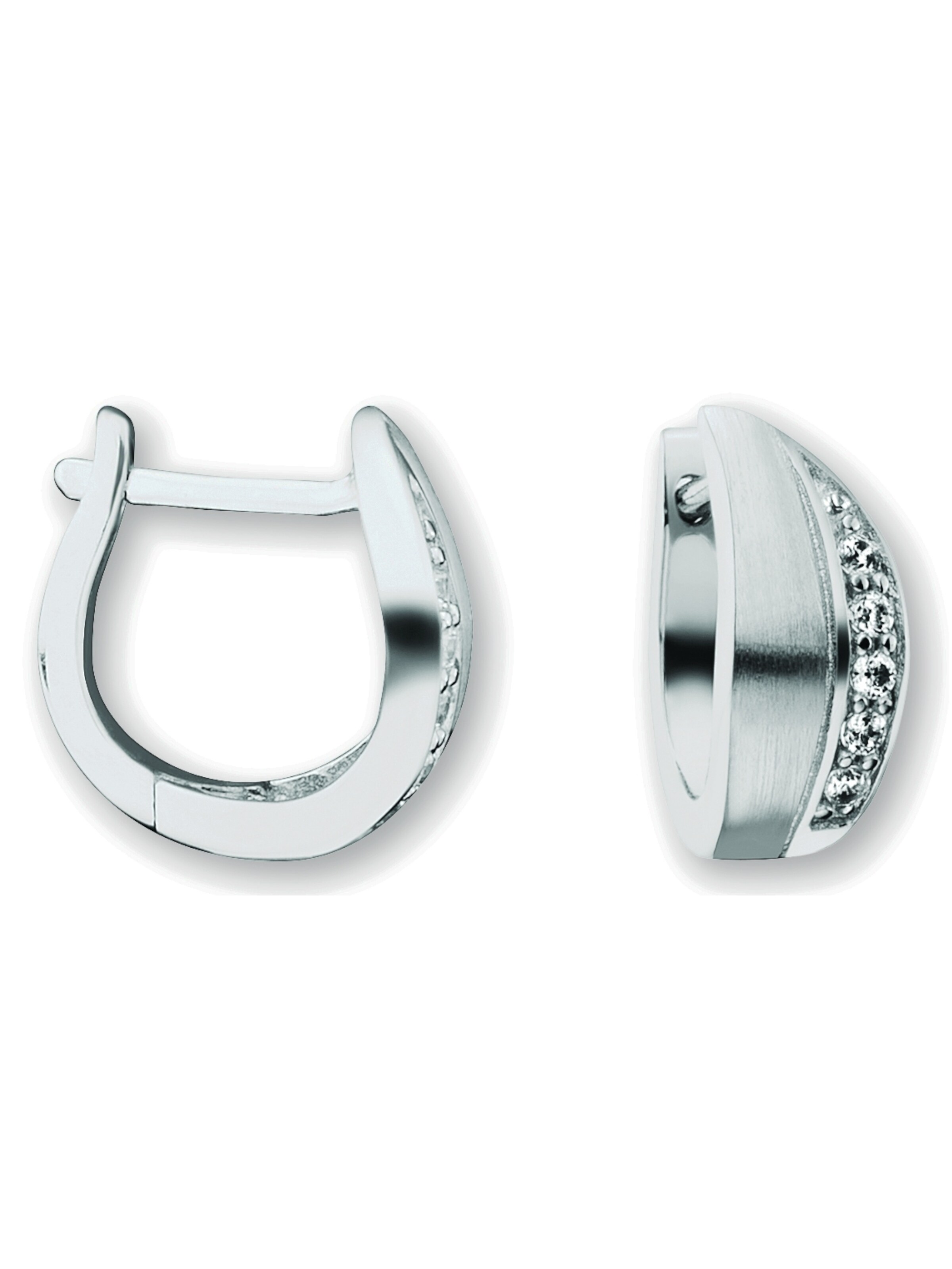 ONE ELEMENT Earrings in Silver: front