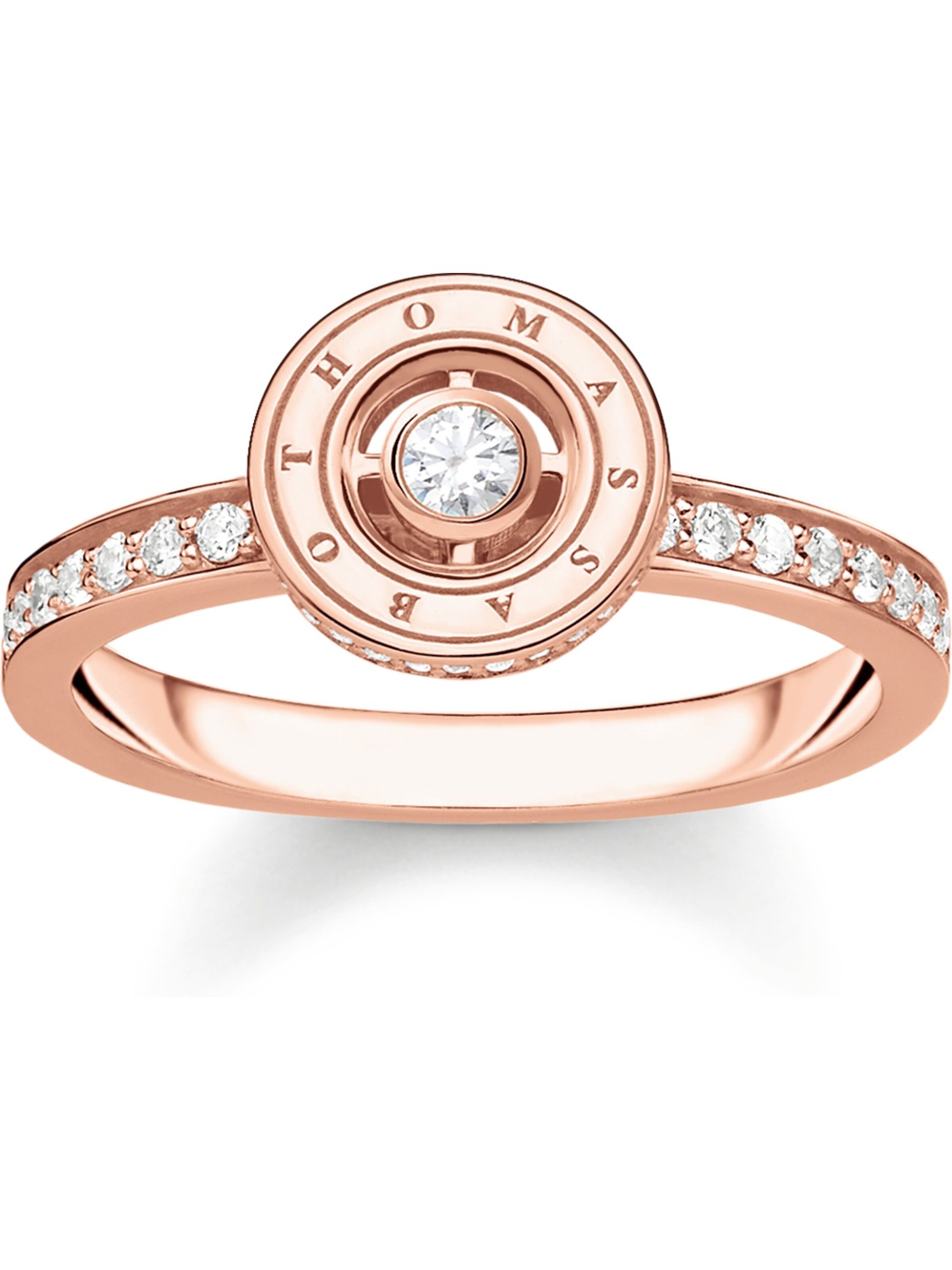 Thomas Sabo Ring in Gold: Vorderseite
