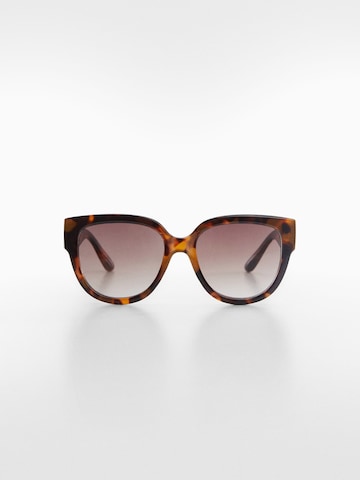 MANGO Okulary przeciwsłoneczne 'AMELIA' w kolorze brązowy
