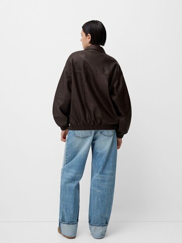 Veste mi-saison Bershka en marron