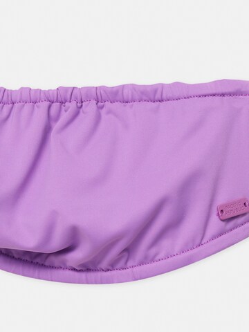 Pull&Bear Bandeau Bikini top in Purple